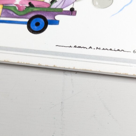 Villeroy & Boch Le Ballon Cologne Art Trivet by Jean-Adrien Mercier - Picture 3 of 11